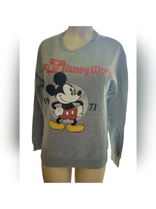 Disney Sweaters - Mickey Mouse Disneyworld Sweater Grey Small